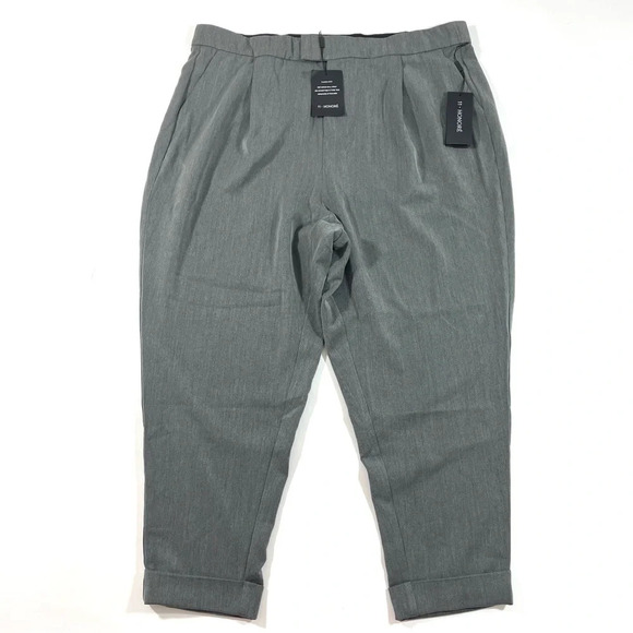 New 11 Honore Destiny Tapered Trouser Grey Melange - Picture 1 of 9